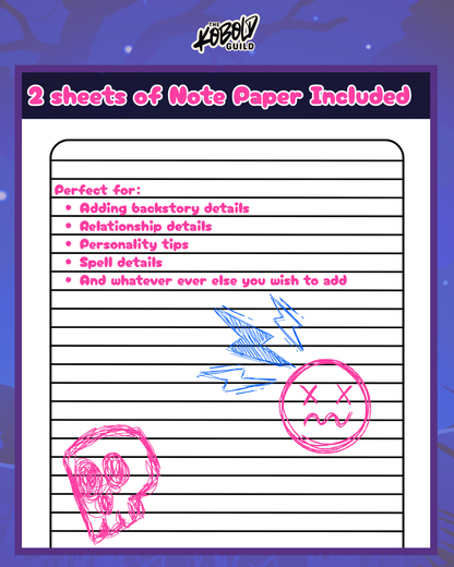 Printable Simple D&D Character Sheet