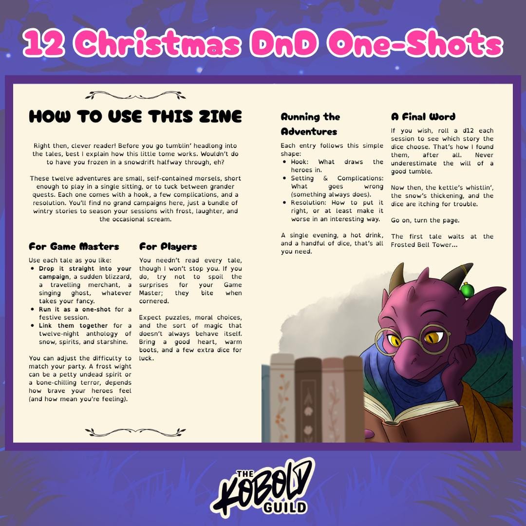 The Twelve Days of Dice