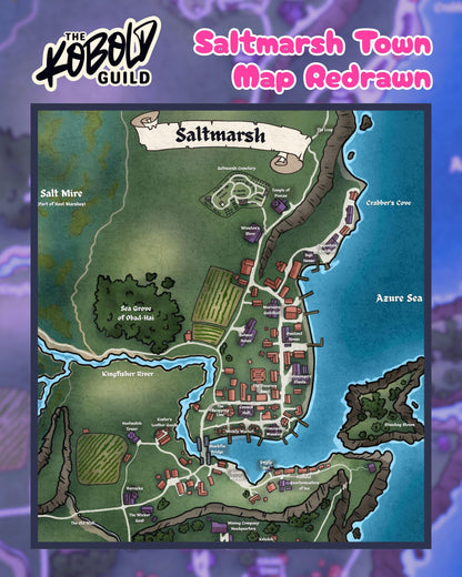 Ghosts of Saltmarsh: Chapter 1 Map Pack