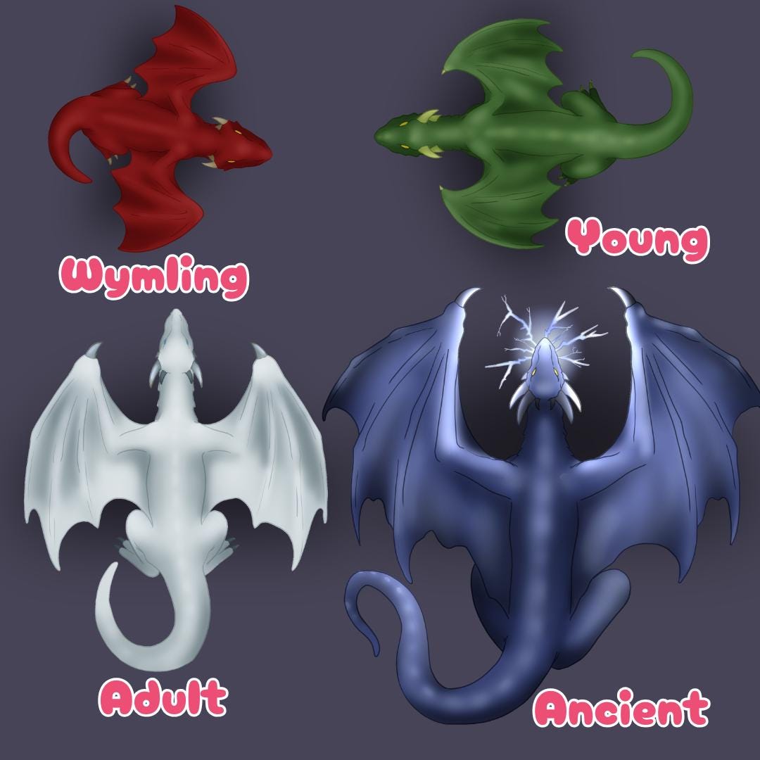 Chromatic Dragon Token Pack